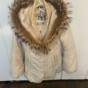 Mackage winter coat with fur hood.